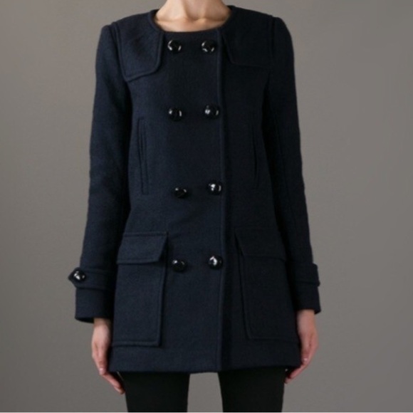 Isabel Marant Etoile Gray Wool Blend “Clifford” Coat Size 34 (XS) EUC! - Picture 1 of 16